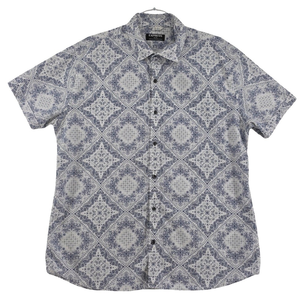 Express Button Shirt Mens Size XL